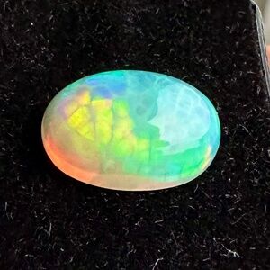 🍯 HOLY GRAIL 4.24ct Welo Opal 🌈 Rare Honeycomb Rainbow Flash